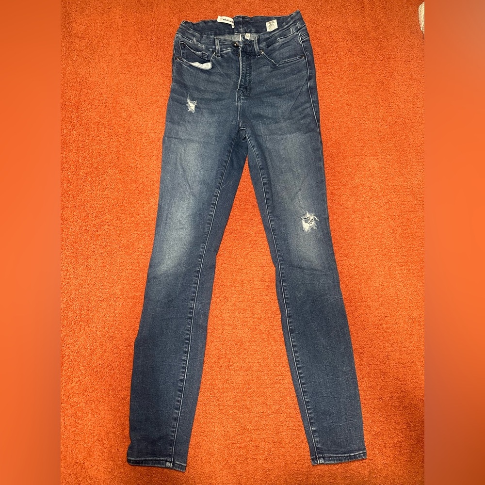 Good American High Waisted Skinny Jeans